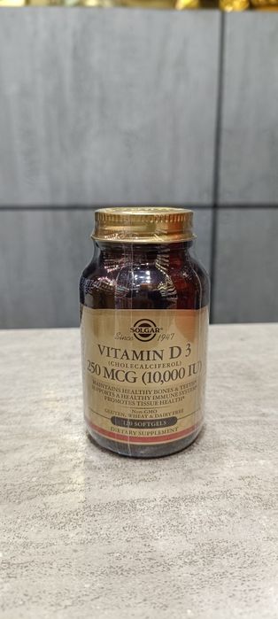 Solgar vitamin D 3 10.000 IU 120 softgels