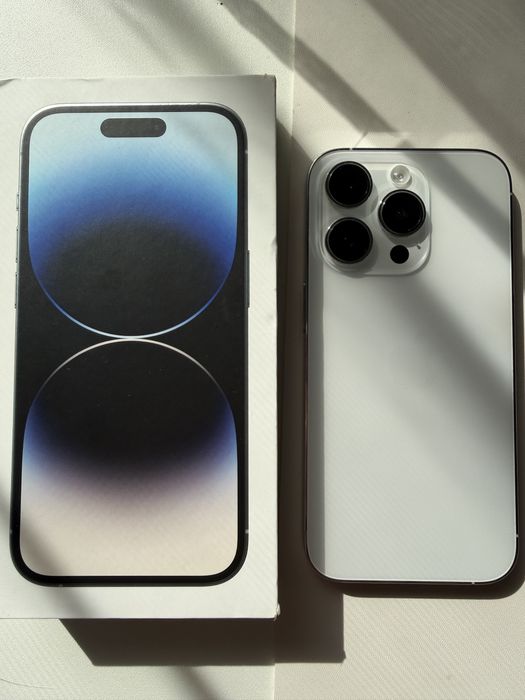 iPhone 14 pro 128 gb Silver impecabil 10/10