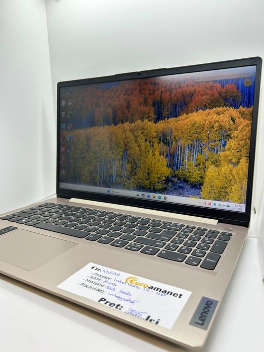 Laptop HP 15, FullHD, Intel Core i3-1115G4, 8GB DDR4, 512GB SSD -D-
