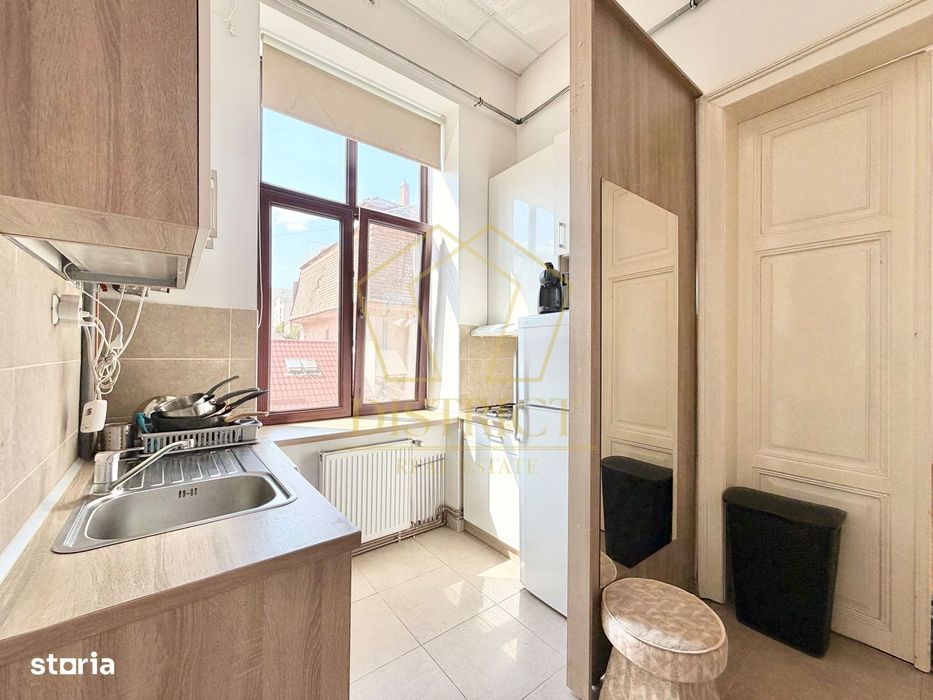 Apartament cu 2 camere la etajul 1 langa Piata Unirii in Timisoara de