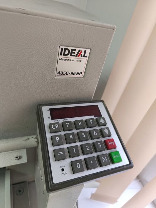 Гильотина ideal 4850 резка для бумаги