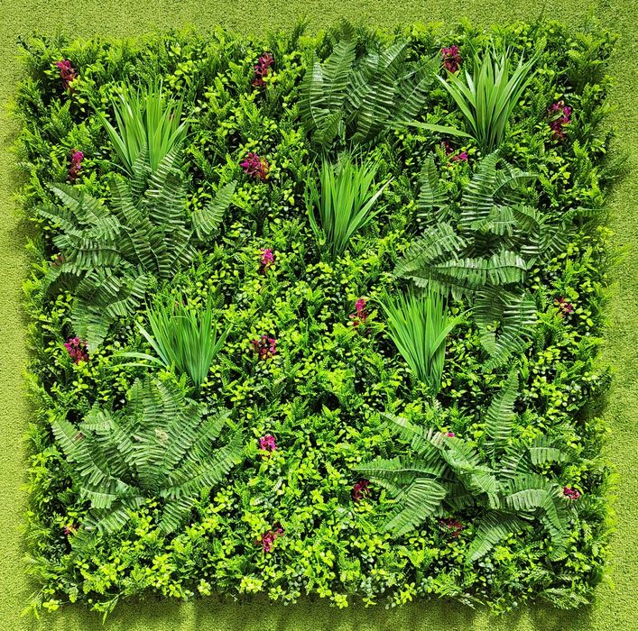 Изкуствена зелена стена