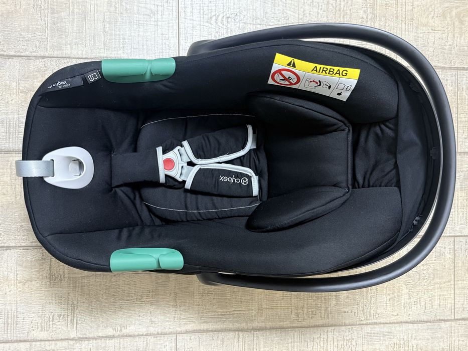 Scoica auto CYBEX Aton B2 i-Size (0-13 kg) Volcano Black Silver BZP