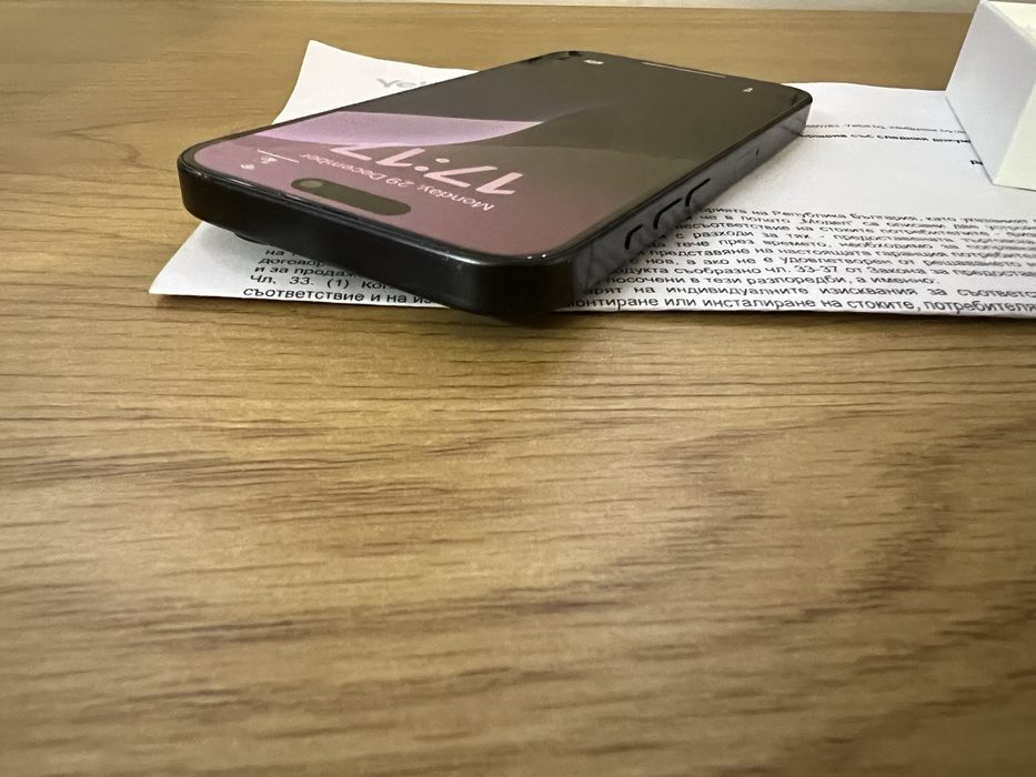 Бартер като нов IPhone 15 pro 256gb гаранция Йетел