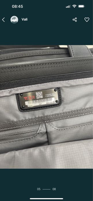 Tumi business bag