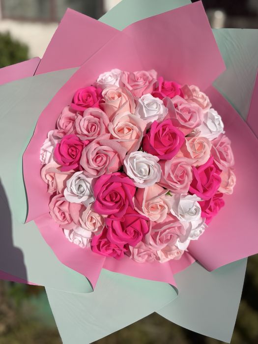 Buchete trandafiri sapun