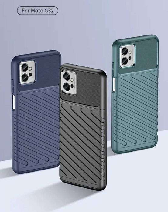 Husa Premium Antisoc din silicon mat pentru Motorola Moto G32