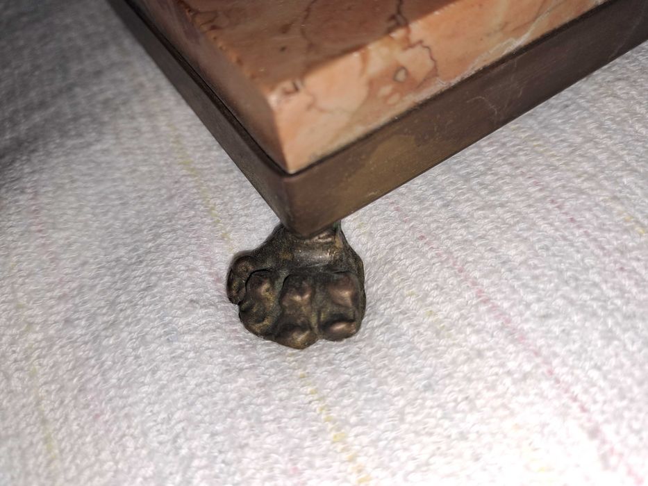 balanta dubla veche bronz alama 56 cm