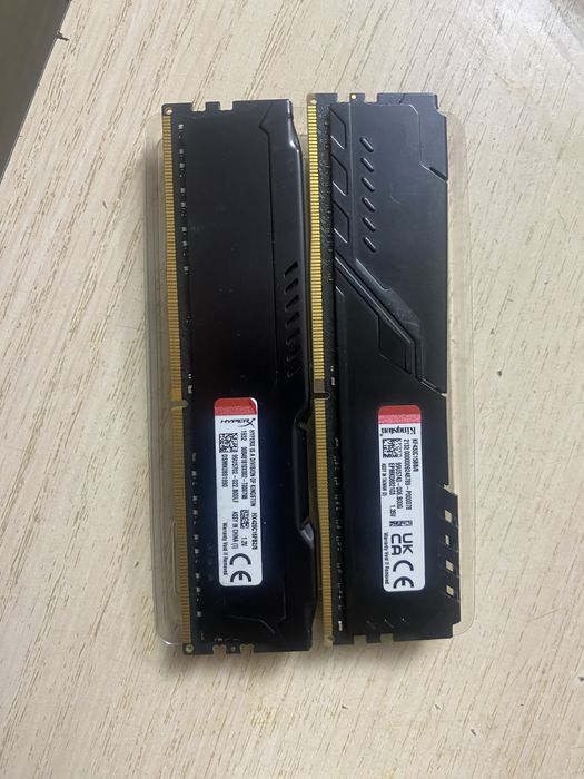 HyperX Fury 2666 и 3000мгц