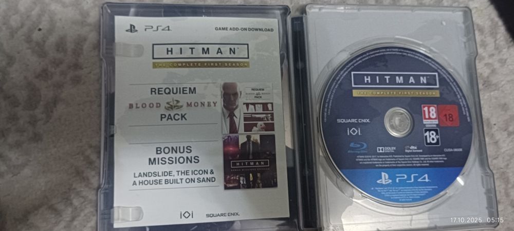Пс4 диск срочно сотилади HITMAN холати янгидай Кам ишлатилган Сагдиана