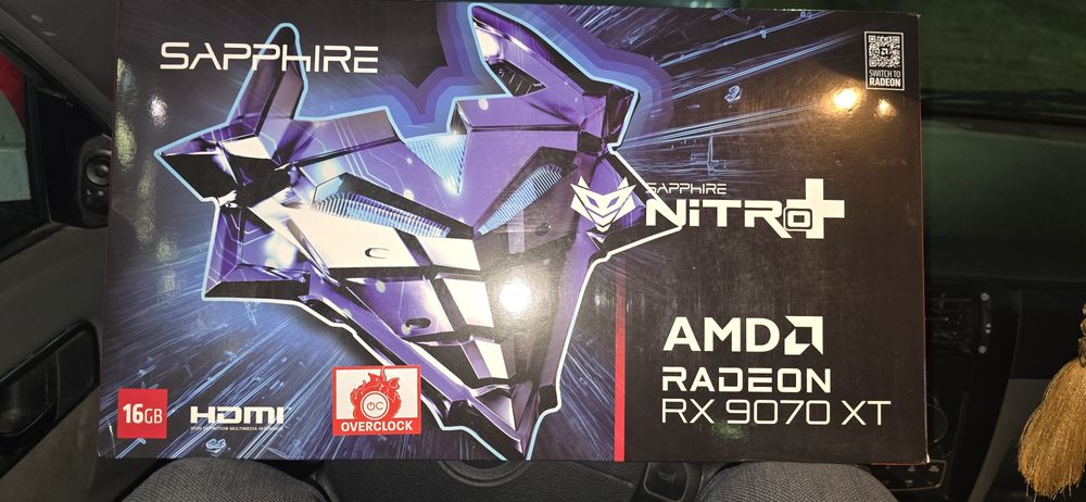 Amd RX 9070XT Saphire Nitro plus