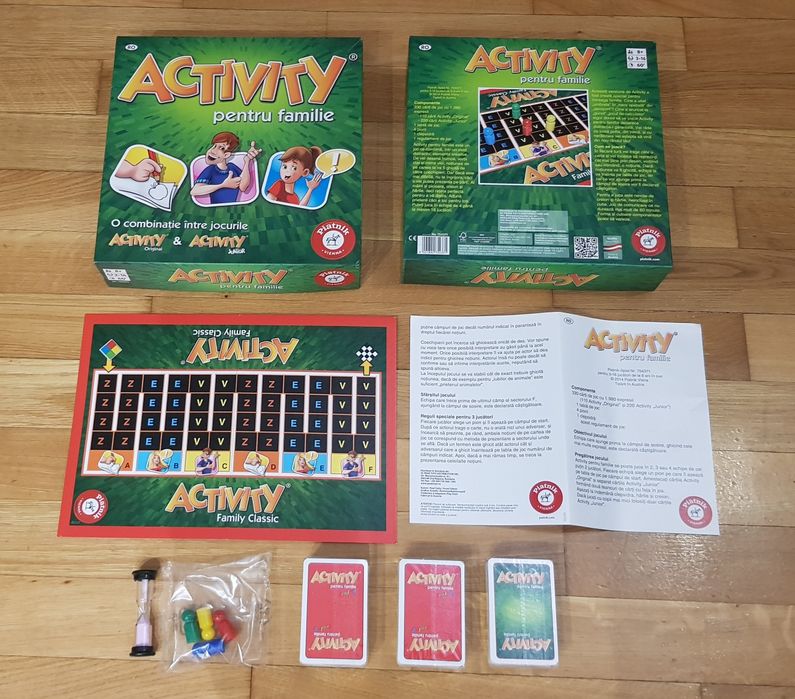 Activity pentru Famile, piesele SIGILATE