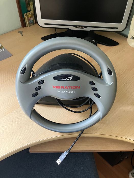 Volan gaming Genius Vibration Speed Wheel 3