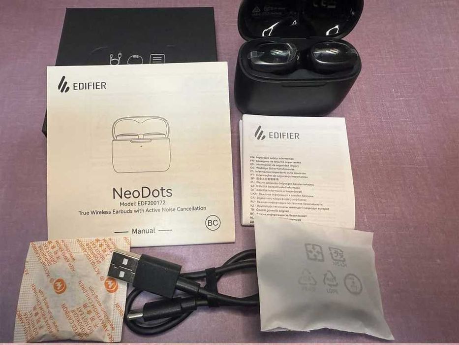 продам новый Edifier NeoDots/LDAC/AAC/SBC/Активная шумоподавление