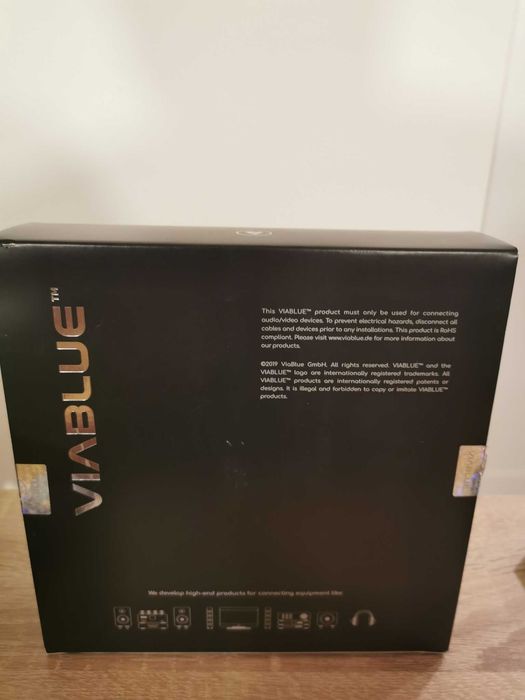 Viablue NF-75 Silver Digital RCA Cable T6s RCA 22908 1m