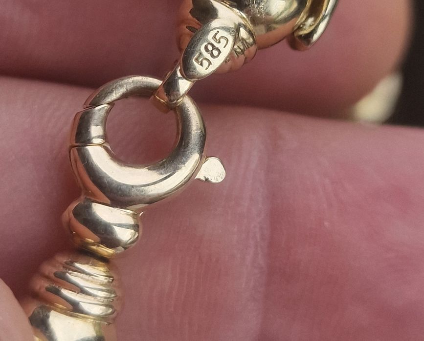 Мъжки златен синджир ланец