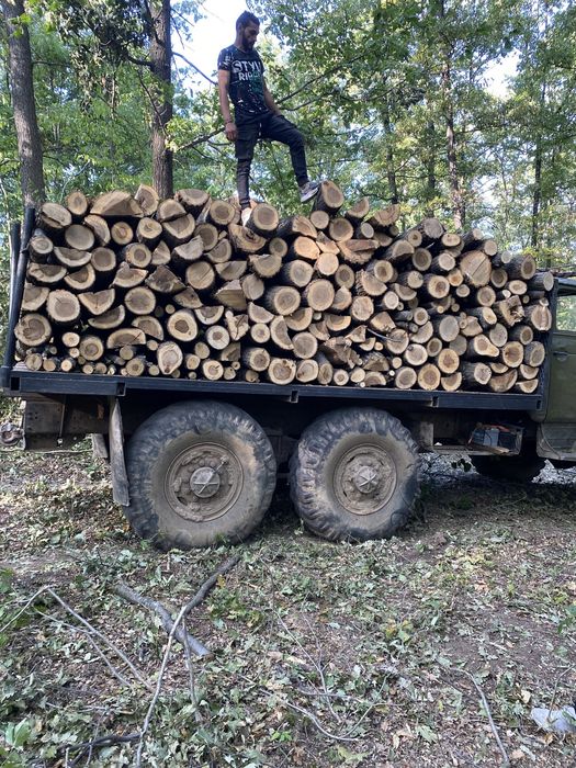 Дърва за огрев. Дъб и бук метровки