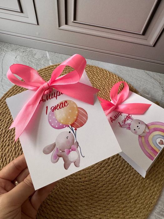 Тойбастар, бонбоньерки, блокнот