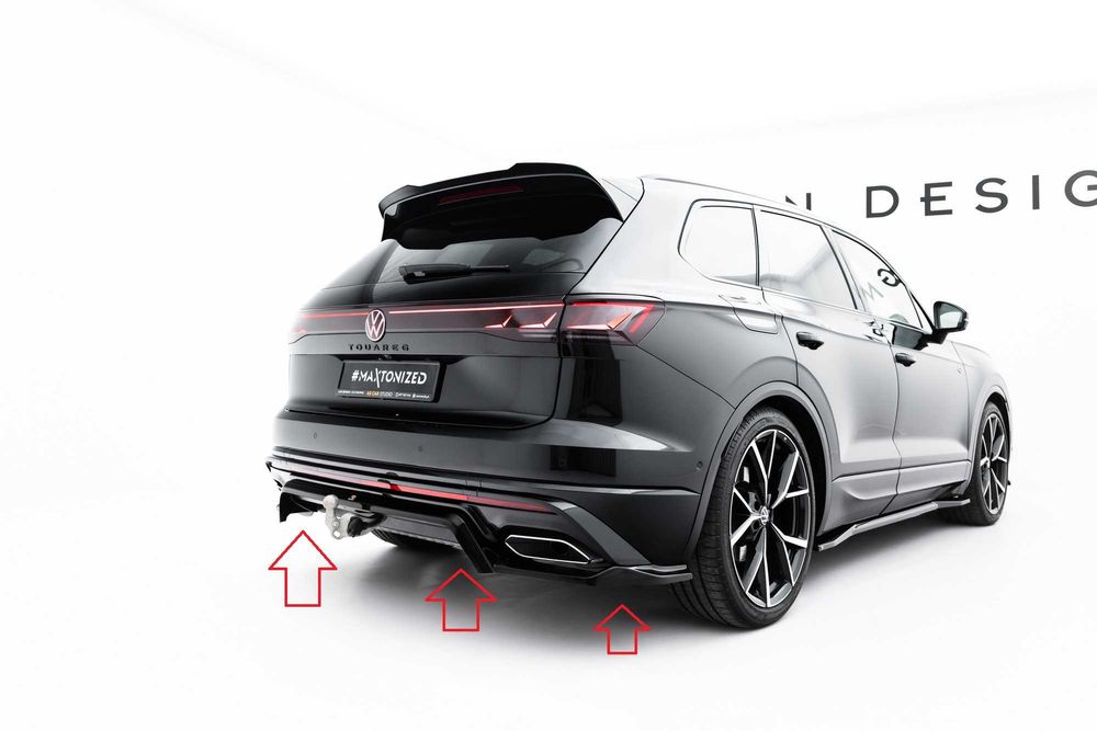 Prelugire bara spate Volkswagen Touareg R-Line Mk3 2023- v5 - Maxton