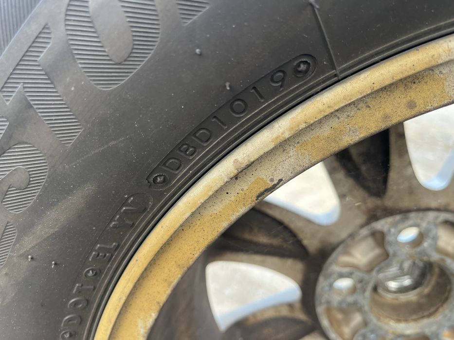 Алуминиеви джанти със зимни гуми Ситроен джип