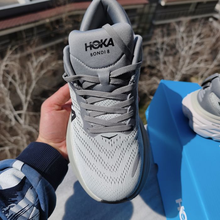Hoka Bondi 8 “Grey” 44