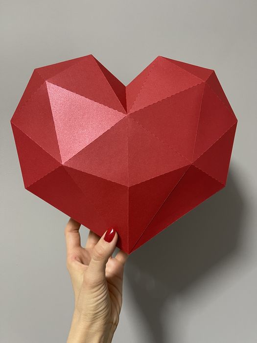 Подарочная коробка «Сердце» Для клубники, боксов, подарков