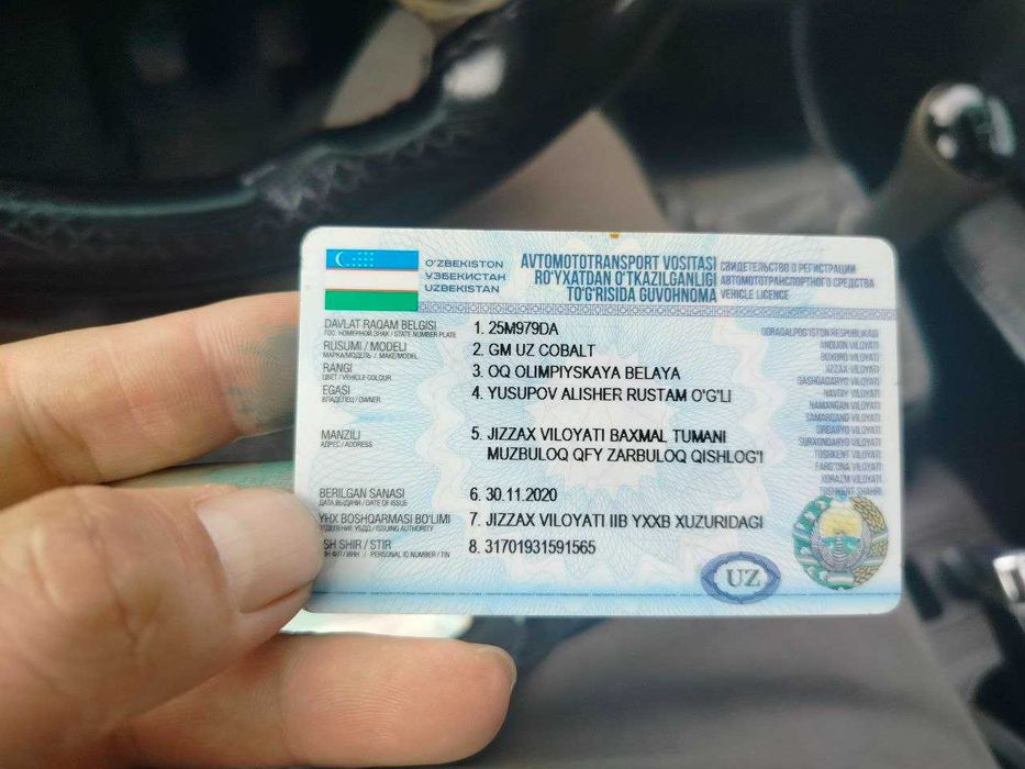 Кобальт Ravon 2017