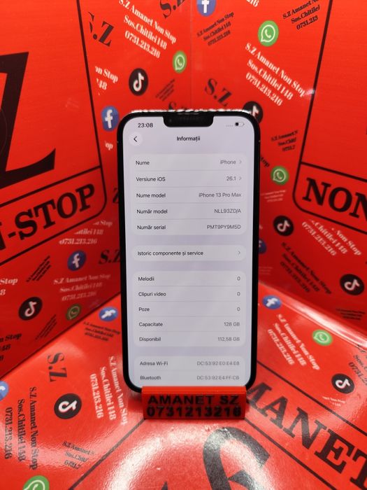 iPhone 13 Pro Max Amanet SZ Non Stop