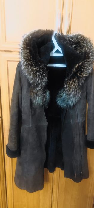 Дублёнка женская Black Lama