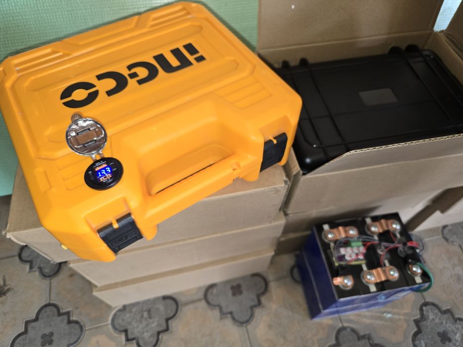 Lifepo4 железафосфад, Litiy, akkumulyatorla Lotka UPS, Inverter