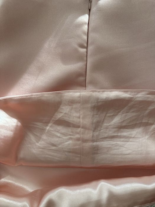 Розова шаферска рокля