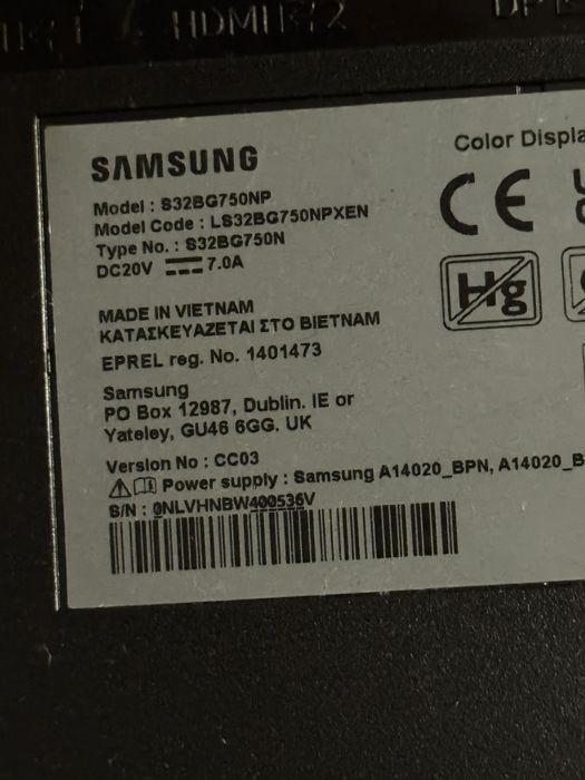 Монитор Gaming VA Samsung Odyssey Neo G7