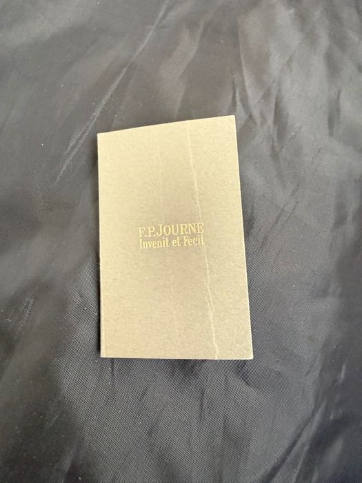 F. P Journe  ключь и Книга