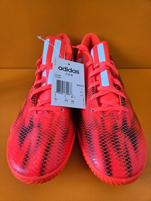 ADIDAS F10 IN indoor мъжки обувки нови с етикет за зала 45 1/3