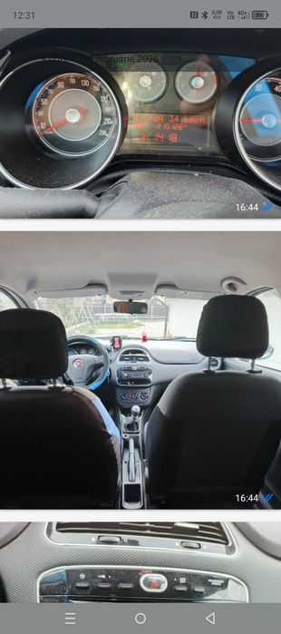 Fiat Punto 2016 BENZINĂ |Euro 6/ Înmatriculat RO | Stare Tehnică Excepționala