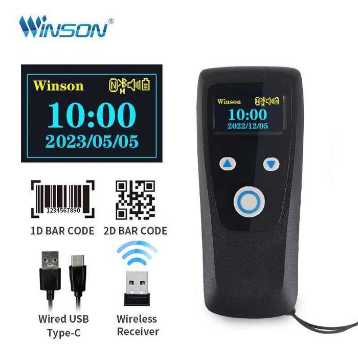 Беспроводной сканер штрих-кодов Winson WNI-8364P