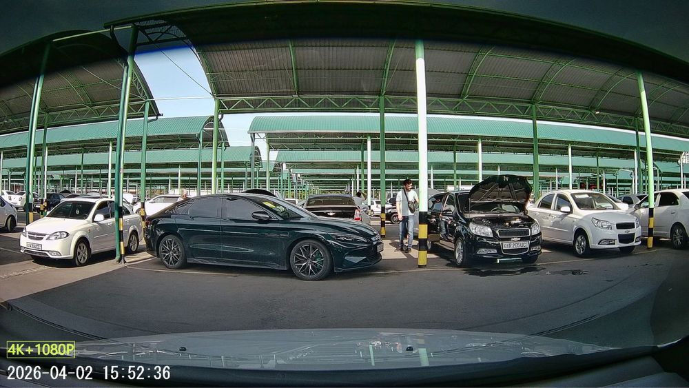 Videoregistrator compact dash cam Discovery 4K 2Cam Wifi|Original New!