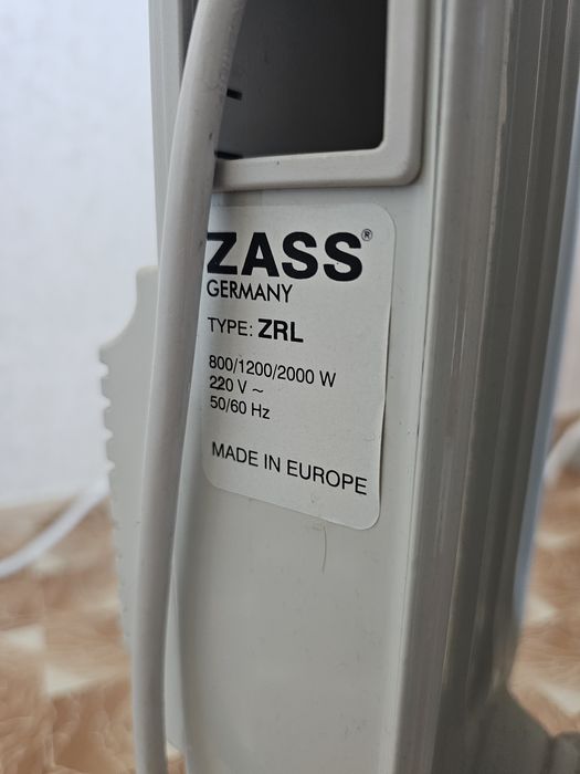 Обогреватель Zass, Европейский
