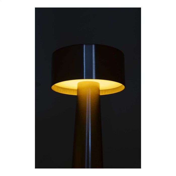 Lampa de birou LED, auriu, lumina reglabilă, baterie reîncărcabilă USB