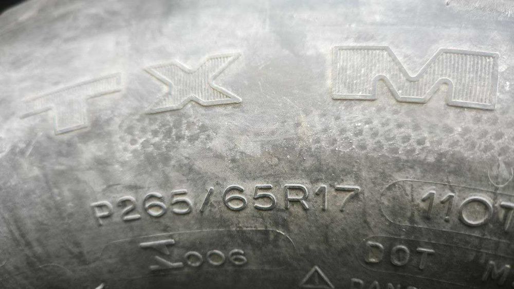 Всесезонные шины 265/65/R17 Michelin