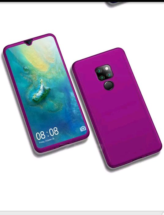 Husa Protectie 360 fata plus spate compatibil Huawei Mate 20 Pro