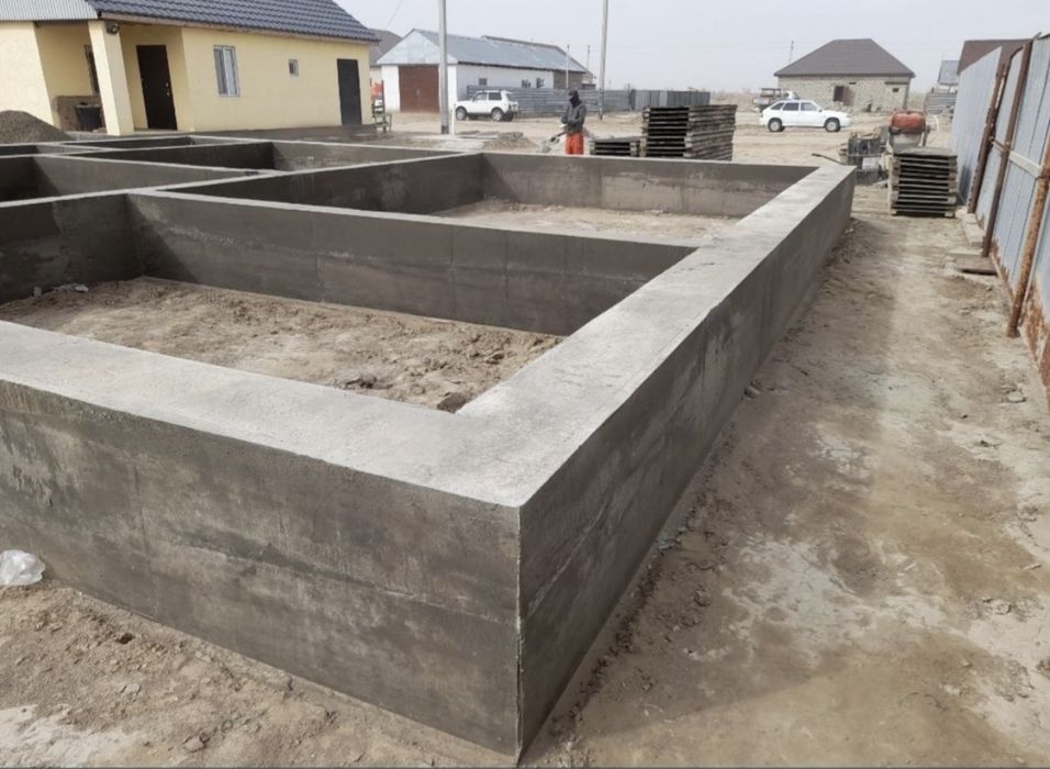 Заливаем фундамент