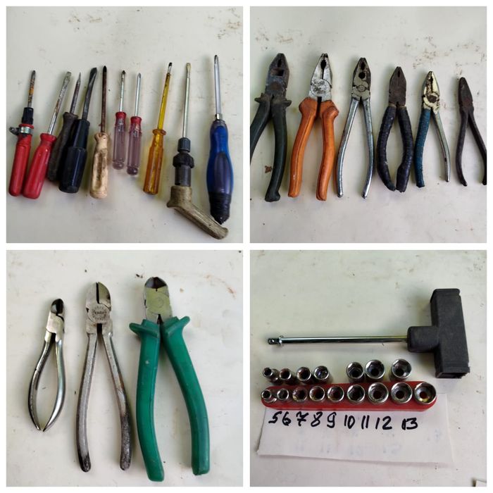 Инструменты и разные запчасти