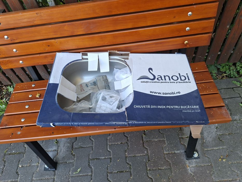 Vand chiuveta noua inox pt blat de cumătrie