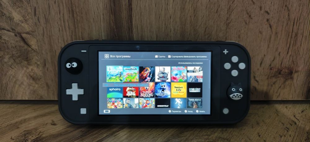 Nintendo switch lite прошитый 256гб
