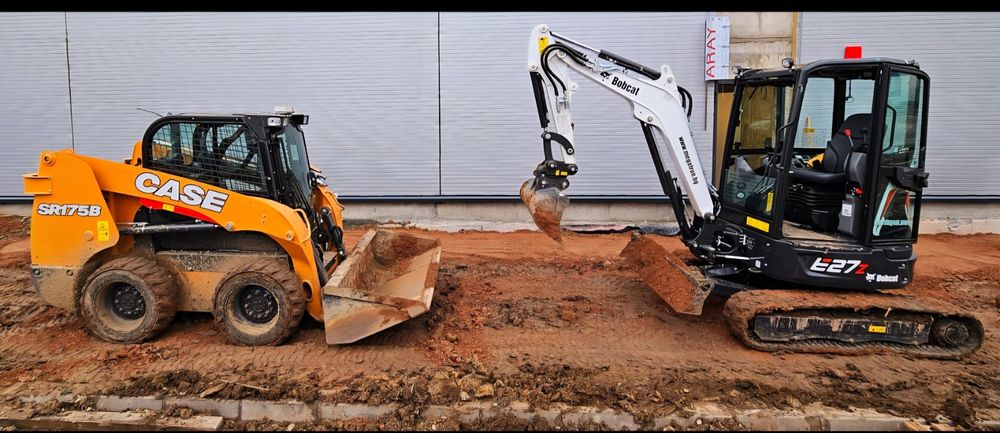 Услуги с BOBCAT мини челен товарач  BOBAT вилици