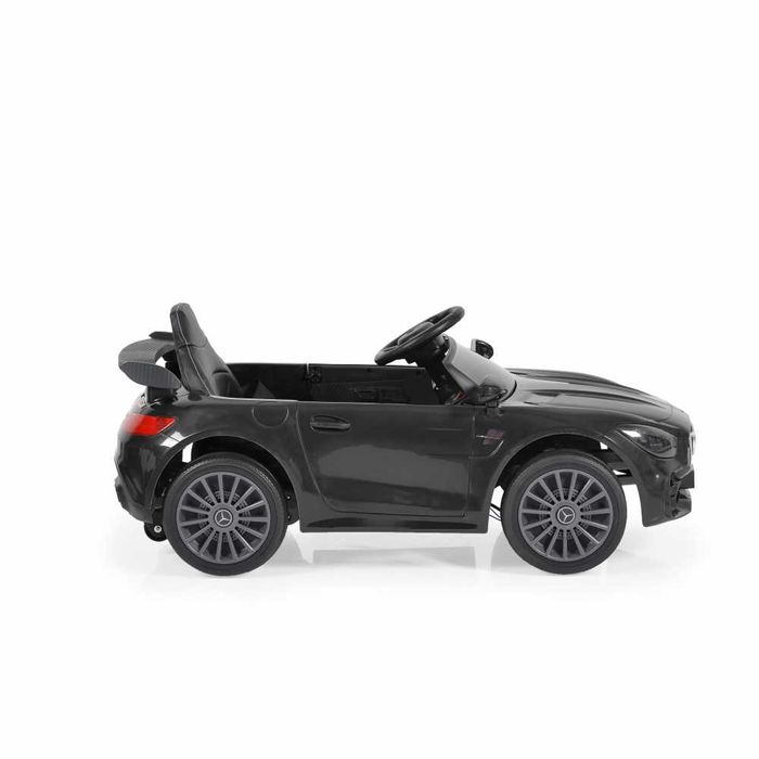 Masinuta electrica copii roti EVA 12VLicenta Mercedes AMG GTR Black