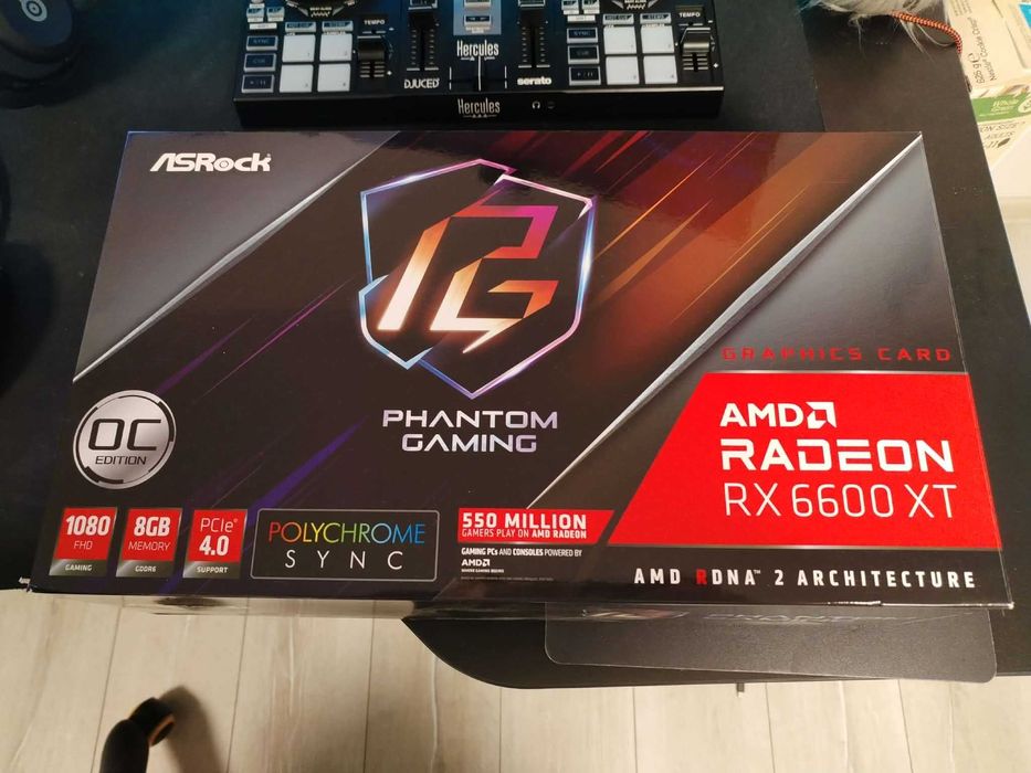 Видео карта ASRock Phantom Gaming 6600 XT OC 8GB