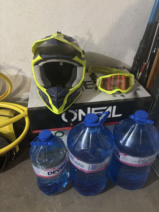 Каска acerbis 100лв очила 100% 20лв