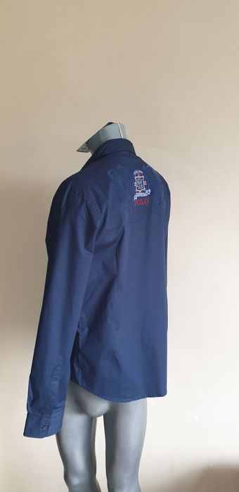 La Martina Italy Stretch Cotton Slim Fit / L  НОВО ОРИГИНАЛ МЪЖКА РИЗА